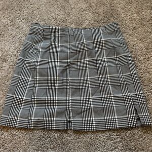 Plaid Skirt